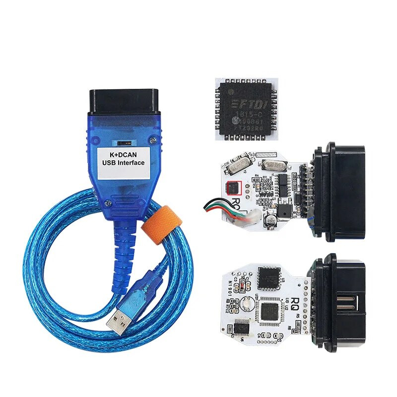 A legjobb BMW INPA K DCAN kapcsoló K+DCAN pa OBD2 diagnosztikai kábel USB interfész 20 tűs kábel OBD2 diagnosztikai szkenner FT232RL
