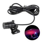 Sarkanās zvaigžņotās debess griesti automašīnai USB gaismas LED sloksne, dekoratīva salona apgaismojuma lampa, projektors treileru RV automobiļu piederumi