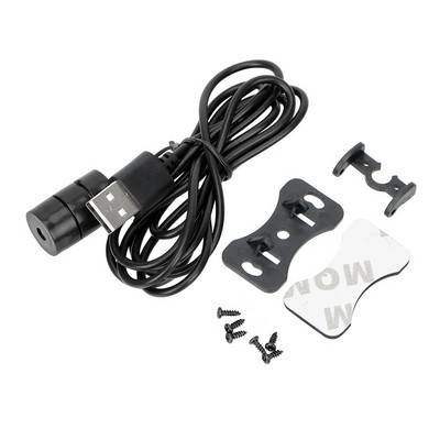 Sarkanās zvaigžņotās debess griesti automašīnai USB gaismas LED sloksne, dekoratīva salona apgaismojuma lampa, projektors treileru RV automobiļu piederumi