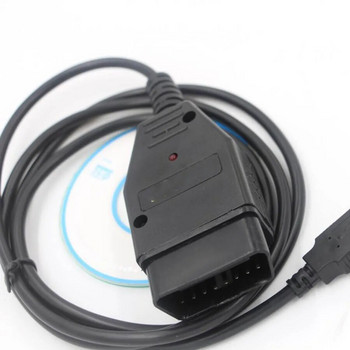 FTDI FT232RL чип OBD2 VAG ECU Диагностичен кабел за Vag Kkl 409 за ISO9141 KWP2000 Протокол за предаване Проверете грешките на вашия автомобил