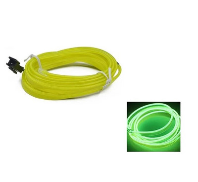 Auto salongi atmosfääri valgustus LED-riba 5 V DIY painduv EL külma valguse toru juhtmestik USB lüliti Auto Decoration Ambient punane