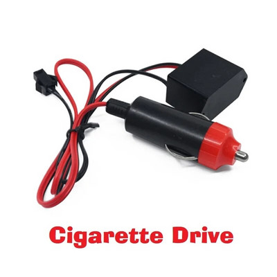Auto salongi atmosfääri valgustus LED-riba 5 V DIY painduv EL külma valguse toru juhtmestik USB lüliti Auto Decoration Ambient punane