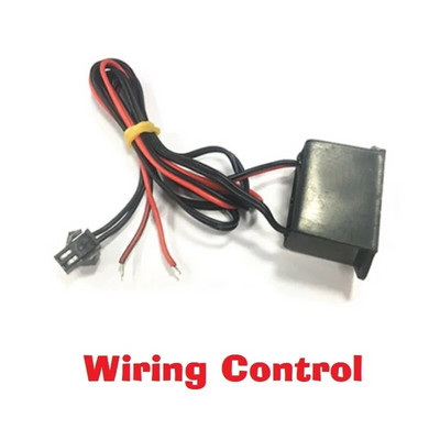Auto salongi atmosfääri valgustus LED-riba 5 V DIY painduv EL külma valguse toru juhtmestik USB lüliti Auto Decoration Ambient punane
