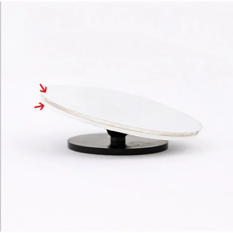 Καθρέφτης τυφλού σημείου HD για αυτοκίνητο χωρίς πλαίσιο, εξαιρετικά λεπτό ευρυγώνιο 360 μοιρών, στρογγυλό κυρτό καθρέφτη οπισθοπορείας Αξεσουάρ αυτοκινήτου