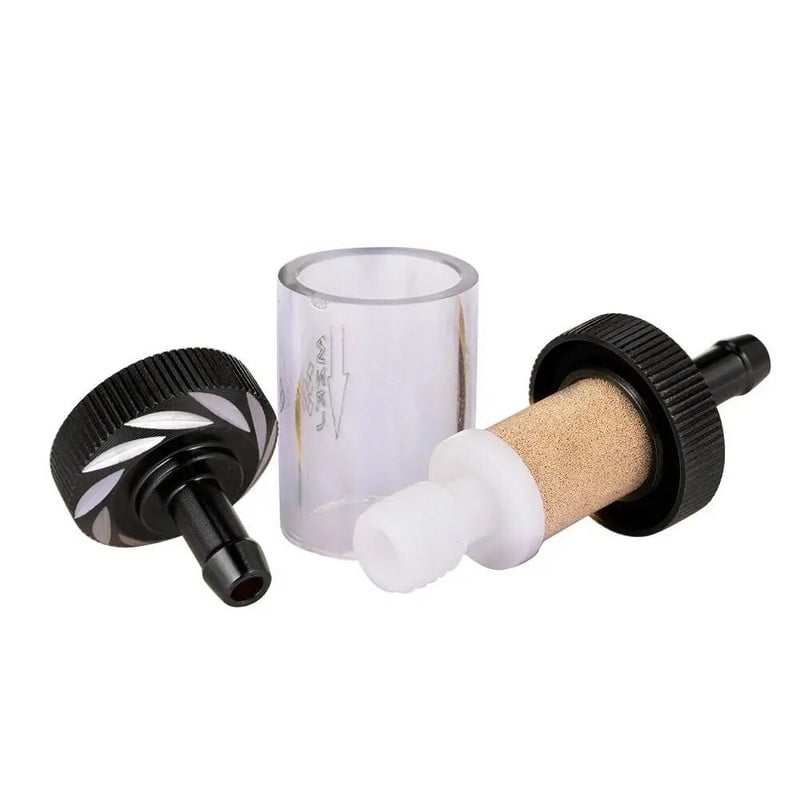 Motorkerékpár módosított fém olajszűrő kivehető átlátszó üveg benzinszűrő ATV Dirt Pit Bike Motocrosshoz