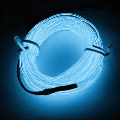Auto El Luminous Line Stabiilne Lihtne kasutamine 50 (g) 1000 (mm) Auto interjööri tarvikud Dekoratiivne luminofoorlamp kaasaskantav