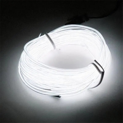 Auto El Luminous Line Stabiilne Lihtne kasutamine 50 (g) 1000 (mm) Auto interjööri tarvikud Dekoratiivne luminofoorlamp kaasaskantav