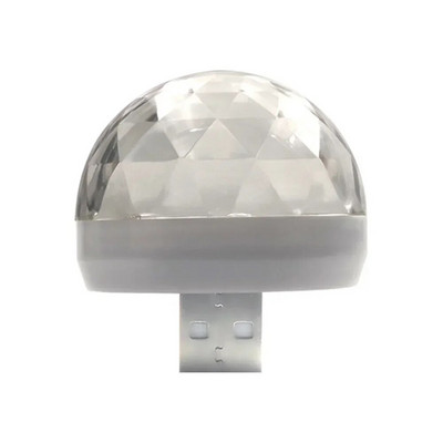 Auto Auto USB DJ RGB Mini Värviline Muusika Heli LED USB-C IOS Holiday Party Karaoke Atmosfäärilamp Tere tulemast 5 V kuullaservalgusti