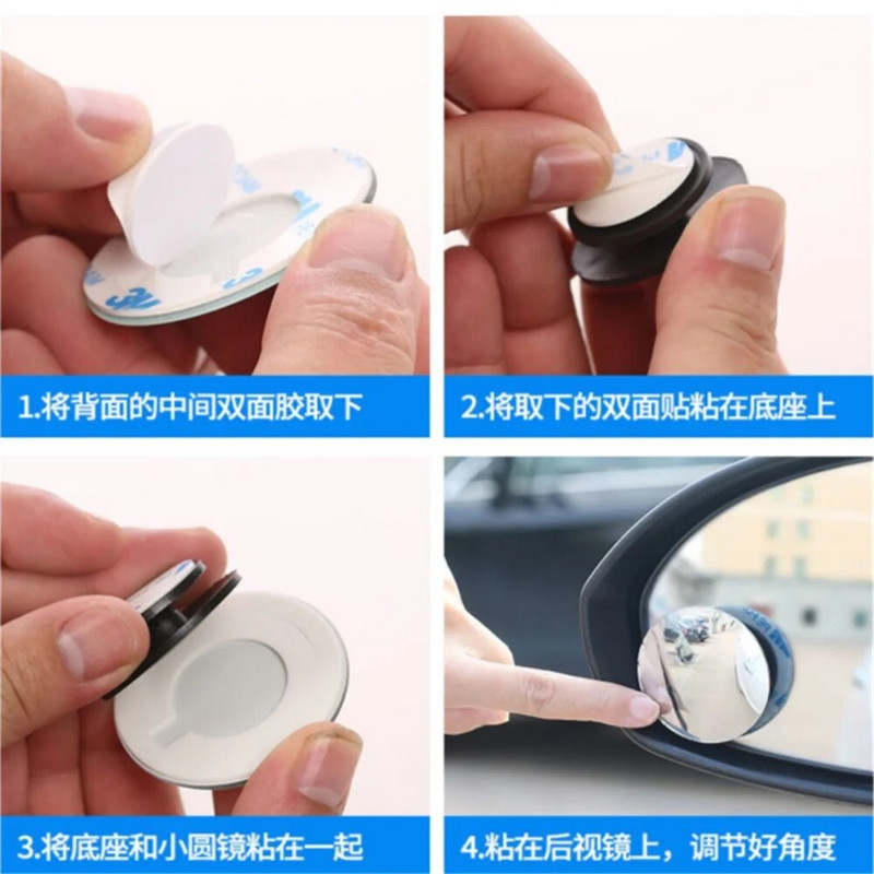 2GB Auto atpakaļskata aklās zonas spogulis priekš Kia ProCeed Optima K900 Sportage Sorento Sedona