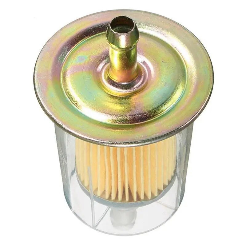 Motocikla benzīna filtra elements iekšējais gāzes benzīns degviela balta krāsa traktora piederumi līnijas caurule 3/8 filtrs L4B3