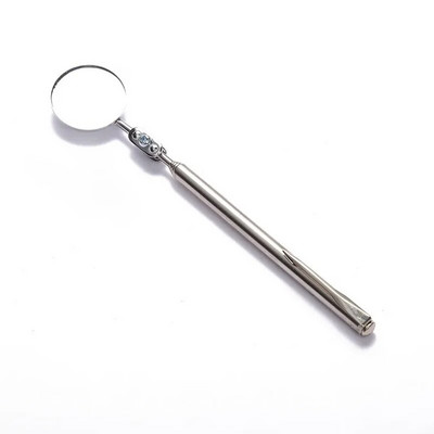 30 mm maza apļa spoguļa apaļa teleskopiskā rīka 360 grādu universālā pārbaudes skata spoguļa noteikšanas punkta pārbaude