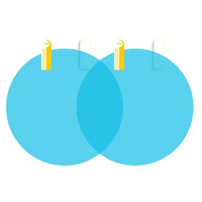 2GB Auto lietus plēve Aizmugurējais skats Spogulis aizsargplēve pret miglas membrāna pret atspīdumu ūdensizturīgs lietus necaurlaidīgs auto spogulis auto aksesuāri