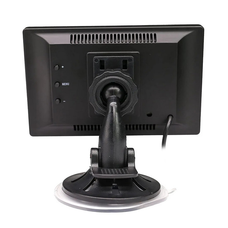 2,4 g bezvadu 5 collu augstas izšķirtspējas rezerves kameras monitors TFT LCD monitora displeja ekrāns novietošanai atpakaļskata dublēšanas kamerai