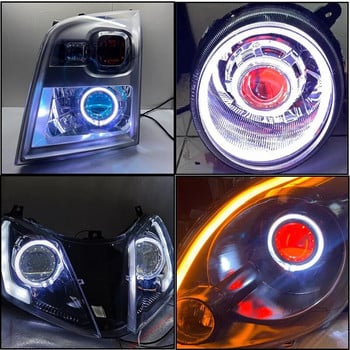 SANVI 2,5 ИНЧА 3 ИНЧА BI XENON/LED Проектор, маска на обектива, аксесоари за автомобилни светлини