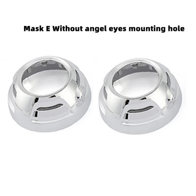 SANVI 2.5INCHES 3INCHES BI XENON/LED Projektora lēcu maskas apvalki Automašīnu gaismas piederumi