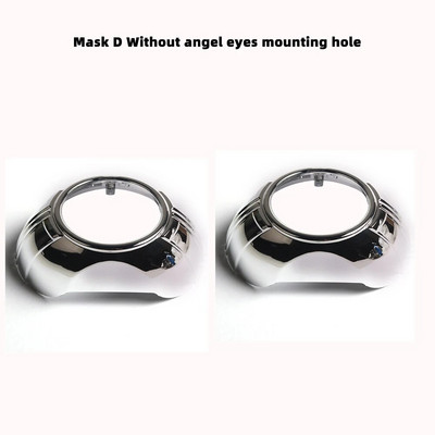 SANVI 2.5INCHES 3INCHES BI XENON/LED Projektora lēcu maskas apvalki Automašīnu gaismas piederumi