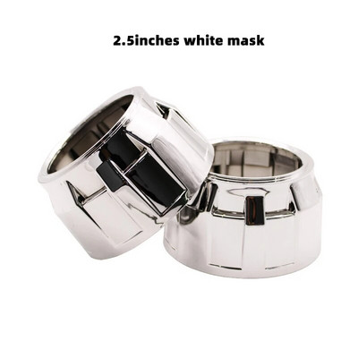 SANVI 2.5INCHES 3INCHES BI XENON/LED Projektora lēcu maskas apvalki Automašīnu gaismas piederumi