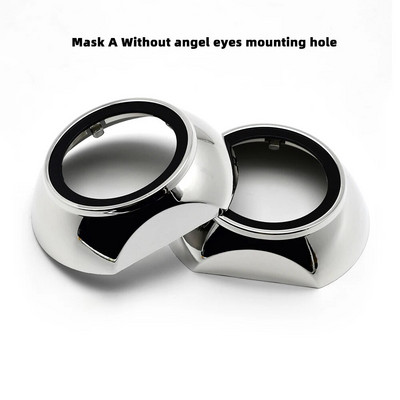 SANVI 2.5INCHES 3INCHES BI XENON/LED Projektora lēcu maskas apvalki Automašīnu gaismas piederumi