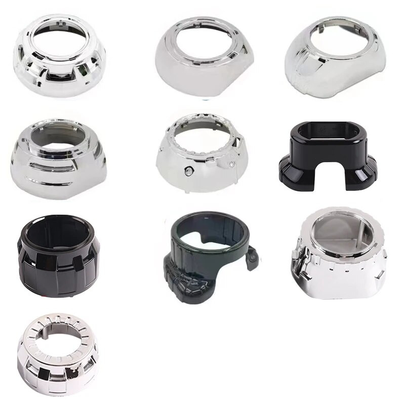 SANVI 2.5INCHES 3INCHES BI XENON/LED Projektoriaus objektyvo kaukės gaubtai Automobilių šviestuvų priedai