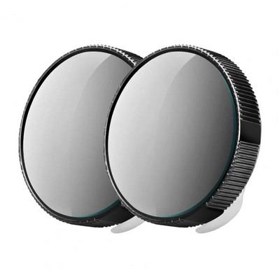1 paar Suurepärane kumer parkimispeegel Kokkupõrkevastane korduvkasutatav kumer pimenurgapeegel auto ümmargune kumer pimeala peegel