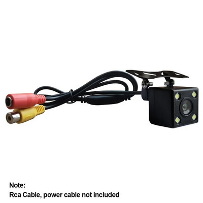 Κάμερα οπισθοπορείας αυτοκινήτου Νυχτερινή όραση με όπισθεν Κάμερα αυτοκινήτου στάθμευσης IP68 Αδιάβροχη οθόνη CCD LED Auto Backup 170 μοιρών Εικόνα HD