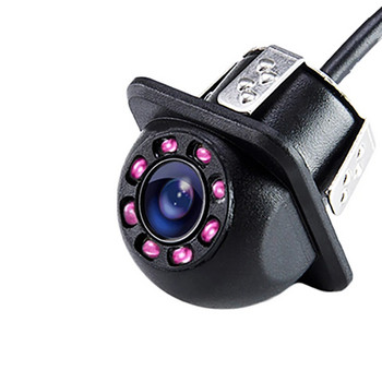 Hippcron камера за обратно виждане за кола с инфрачервено нощно виждане с или без LED мини водоустойчива HD автоматична помощ при паркиране