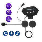 Klassikaline kuummüük BT5.0 Bluetooth-kiiver-peakomplekt Mootorratta juhtmeta muusikatarvikud Veekindlad kõrvaklapid Motokõrvaklapid ZY12
