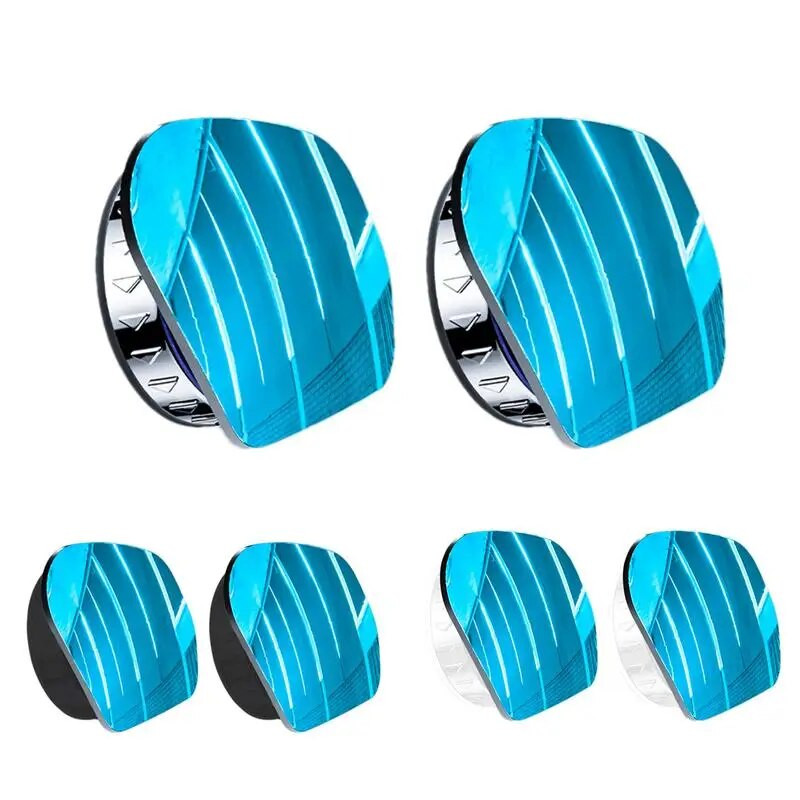 9D Καθρέφτης Τυφλού Σημείου Αυτοκινήτου Περιστρεφόμενος Ευρυγώνιος Βοηθητικός Κυρτός Καθρέπτης Πίσω όψης Ρυθμιζόμενος για Στάθμευση Αυτοκινήτου Πλαϊνός καθρέφτης όπισθεν