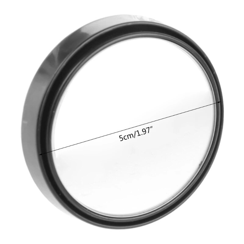 NOVO okruglo široko konveksno retrovizor za mrtvi kut s porukama automobil vozilo BK