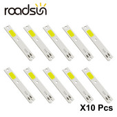 10GAB COB LED mikroshēmas C6 automašīnas priekšējo lukturu spuldzēm H1 H4 H7 HB3 HB4 880 H13 9004 9007 Auto priekšējo lukturu gaismas avots C6 COB Chip 6000K
