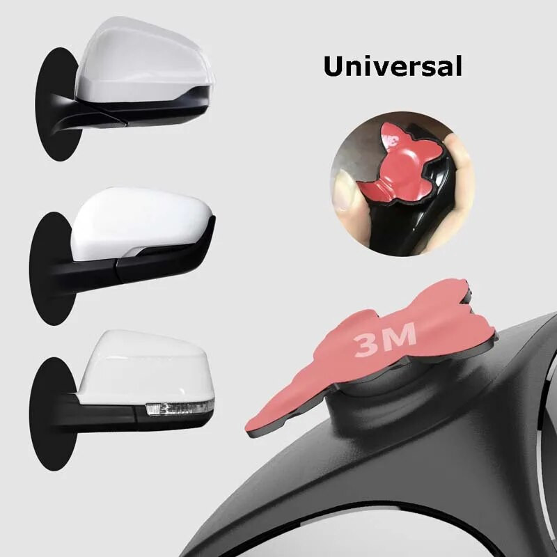 360 grādu rotācija atpakaļskata spogulis atpakaļgaitas spogulis sānu automašīnas aklās zonas izliektais spogulis HD papildu spoguļa drošības piederumi