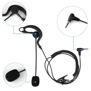 1 τεμ. 3,5 mm/Type-C Earhook Headset for Motorcycle Intercom Headset V6 Pro/V4 plus Universal Pairing