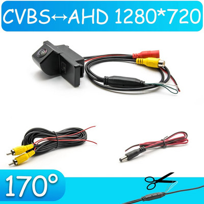 CCD HD AHD Zivju acs atpakaļskata kamera Nissan Qashqai/Dualis J10 J11 2006–2019 Automašīnas rezerves atpakaļgaitas parkošanās monitors nakts redzamībai