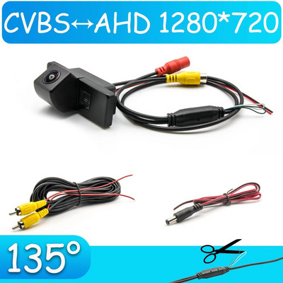 CCD HD AHD Zivju acs atpakaļskata kamera Nissan Qashqai/Dualis J10 J11 2006–2019 Automašīnas rezerves atpakaļgaitas parkošanās monitors nakts redzamībai