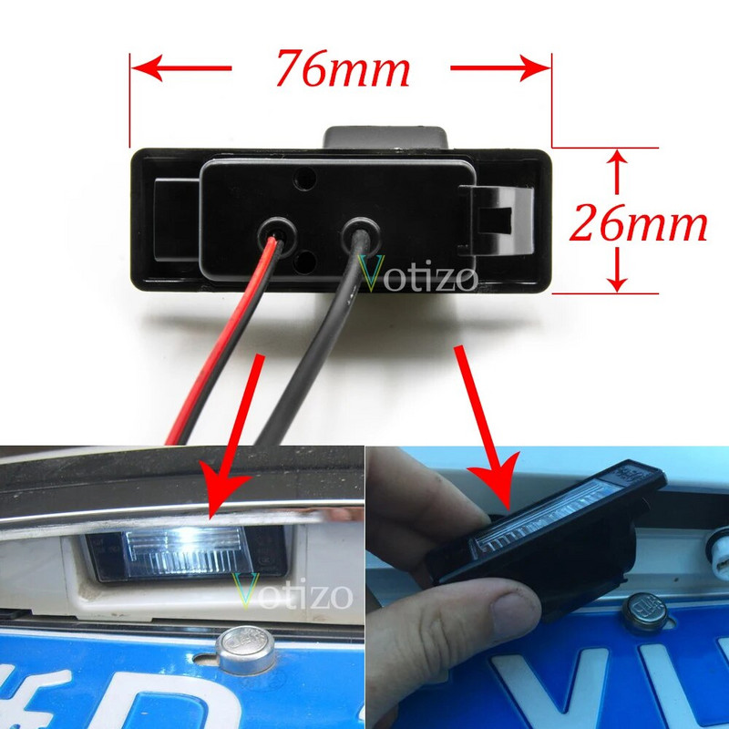 CCD HD AHD Zivju acs atpakaļskata kamera Nissan Qashqai/Dualis J10 J11 2006–2019 Automašīnas rezerves atpakaļgaitas parkošanās monitors nakts redzamībai