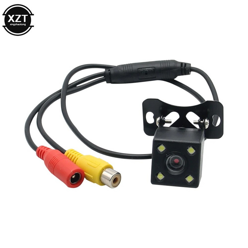 1 tk lainurk HD auto tahavaatekaamera tahavaate video sõiduki kaamera varu tagurduskaamera 12 LED öise nägemisega parkimiskaamera