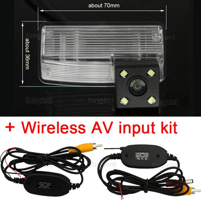 1280*720 Fisheye atpakaļskata kamera Toyota Corolla E120/E130 2001 2007 Verso 2004 2009 Automašīnas atpakaļgaitas stāvvietas piederumi