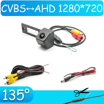 CCD HD AHD kalasilm tahavaatekaamera Volkswagen Caddy MK3 jaoks 2003 2004 2005 2006 2007 2008 2009 auto tagurpidi parkimismonitor