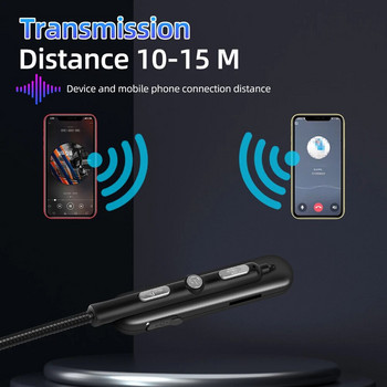M5h Bluetooth 5.0 Слушалки за мотоциклетна каска Водоустойчиви мото слушалки Безжични стерео слушалки Високоговорител Хендсфри Слушалки за каска
