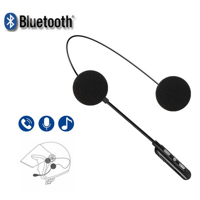 M5h Bluetooth 5.0 motociklo šalmo ausinės, vandeniui atsparios moto ausinės, belaidės stereo ausinės, garsiakalbis, laisvų rankų įranga, šalmo ausinės