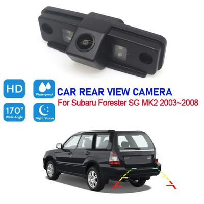 Автомобилна камера за Subaru Forester SG MK2 2003 2004 2005 2006 2007 2008 CCD Full HD нощно виждане Камера за задно виждане високо качество RCA