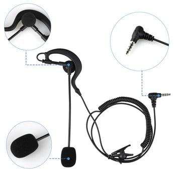 1/3Pcs Referee Headset Earhook Headphone for Vnetphone EJEAS V4/V6 PLUS/PRO FBIM Μοτοσικλέτα ενδοεπικοινωνία