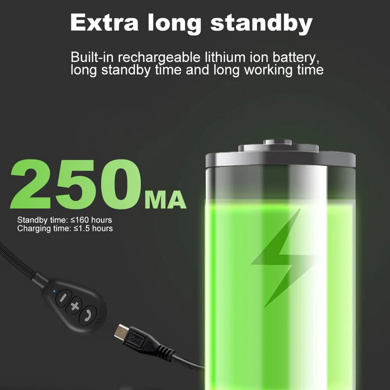 Kebidumei Moto Helmet austiņas Bluetooth 5.0 īpaši plānas motocikla austiņas bezvadu skaļrunis austiņas brīvroku zvans mūzikas atskaņošana