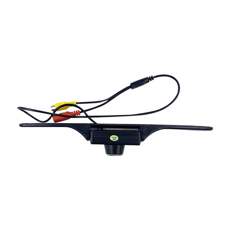 1Gb ūdensizturīgs HD automašīnas aizmugurējais skats atpakaļgaitas kameras numura zīme Night Vision 8 LED platums 170°