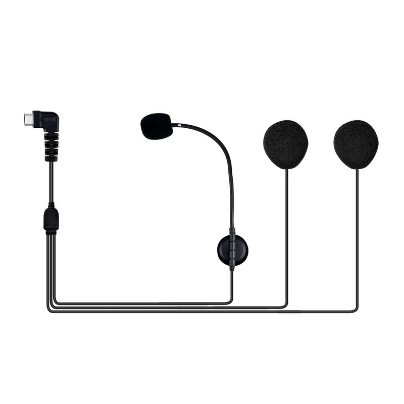 Fodsports BT-S2 S3 Kaciga Interkom Slušalica Slušalica tip-c Sučelje Motocikl Bežični Bluetooth Interfon Tvrdi/Meki Mikrofon