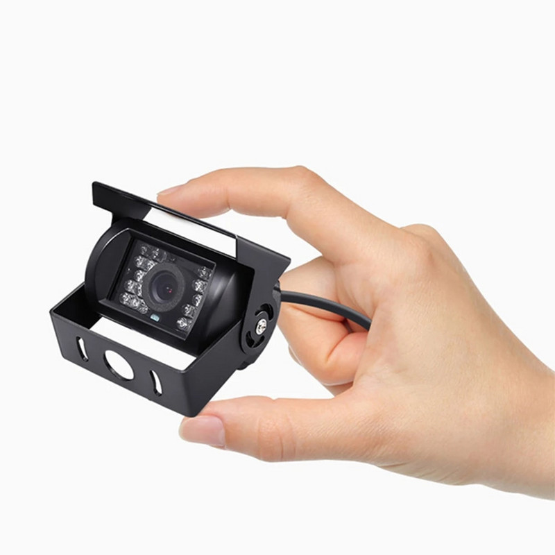 Bileeko vodootporna 18 LED stražnja kamera za parkiranje unatrag, rezervna kamera za noćni vid za 12V 24V autobus, kamion, kamper kombi