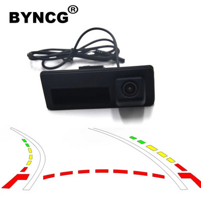 HD CCD auto tahavaate tagavaate tagaküljel oleva pagasiruumi käepidemega kaamera VW Passat Audi A4L /6L/3 S5/3 Q3/5/7 Sagitar/Lavida/Tiguan/Touareg jaoks