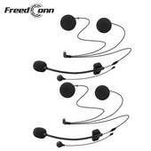 2gab Austiņu mikrofona piederumi 2 vienā austiņu uzvalks priekš T-COM OS T-COMSC FDC-VB COLO TCOM-02 Motocikla ķiveres domofons