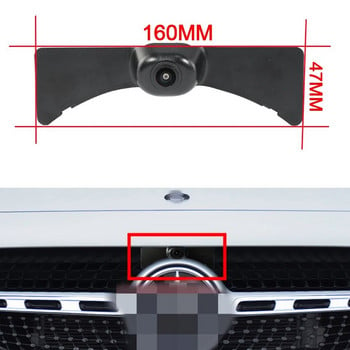 Автомобилна предна камера за паркиране с положително лого за Mercedes Benz GLA H247 EQA GLA180 GLA200 GLA220 GLA250 GLA35 GLA45 2020 2021