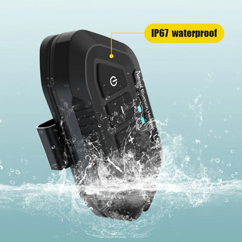 Ултра тънък клаксон Bluetooth 5.0 Слушалки за каска Удобен високоговорител Мотоциклетни слушалки Тип C порт Мото слушалки Безжични